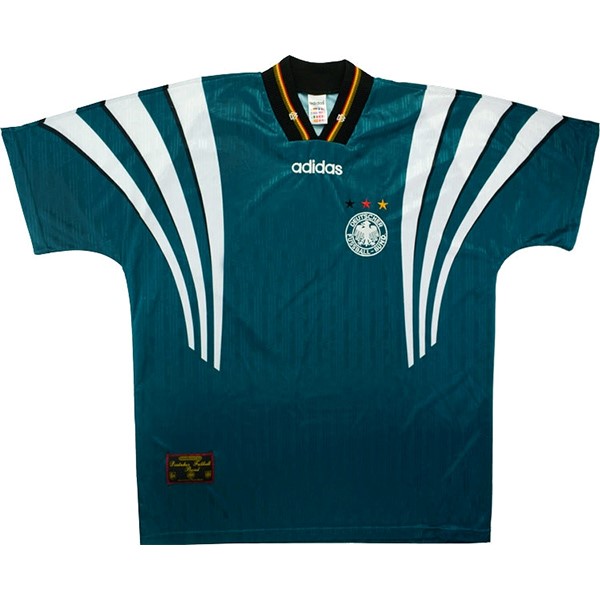 Camiseta Alemania 2ª Retro 1996 Verde
